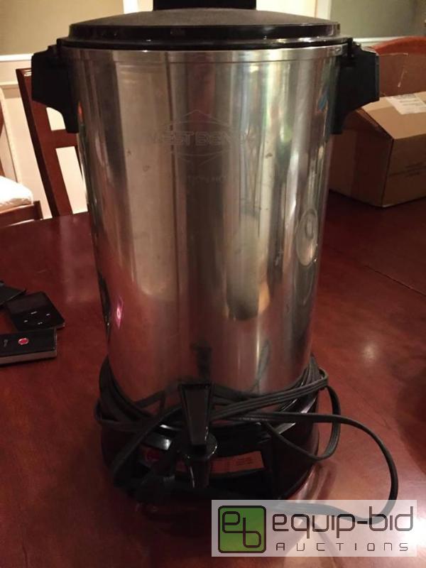 lot 166 image: West Bend Electric Coffee Maker