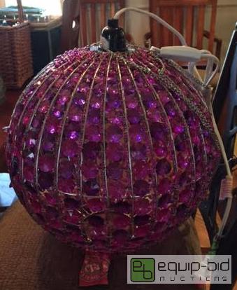 lot 167 image: Retro Swag Lamp Lighting Cover