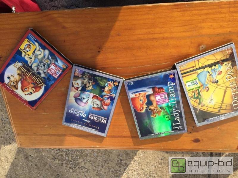 lot 197 image: Disney Classics Blu-Ray Combo Pack DVDs