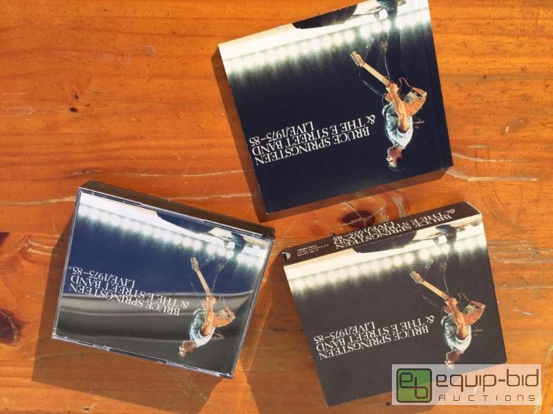 lot 201 image: Bruce Springsteens Collectors Live Collection CDS