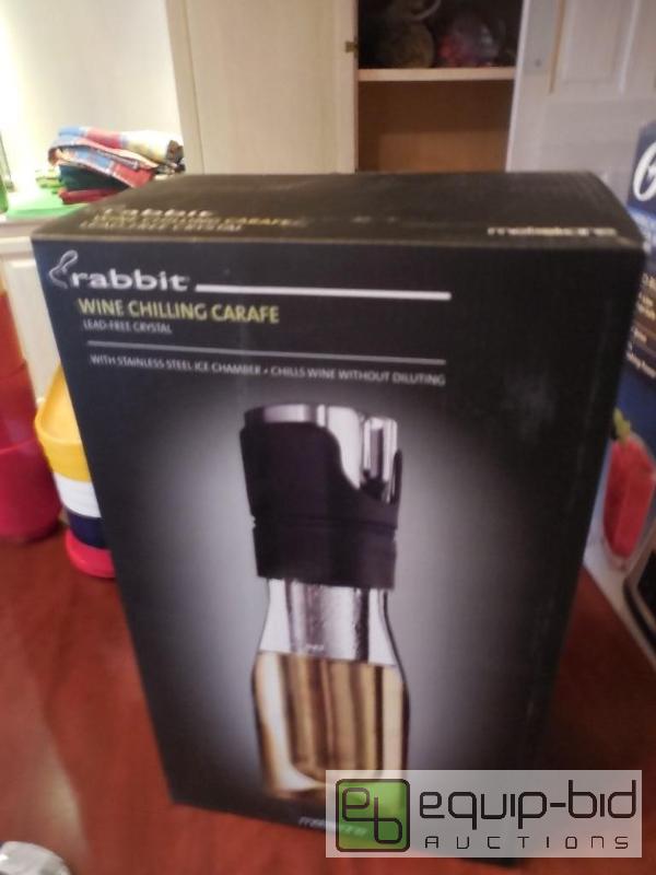 lot 35 image: Rabbit Wine Chilling Carafe (In Box)