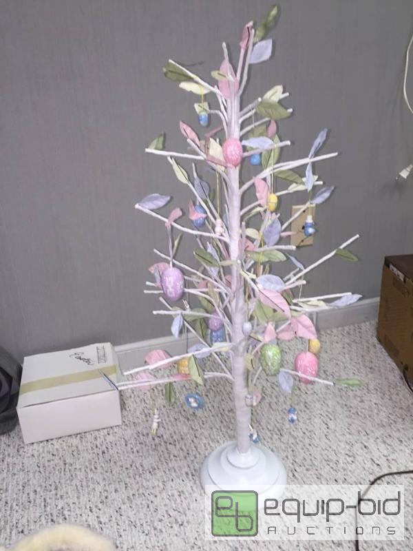 lot 93 image: Easter Tree and Ornaments