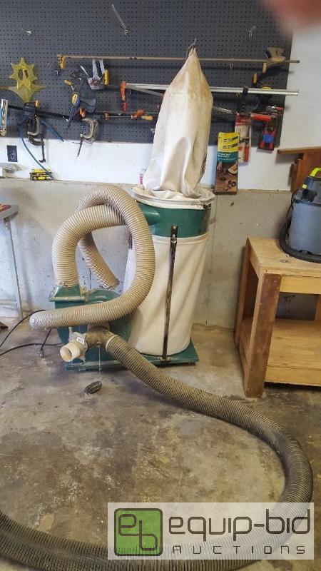 lot 1007 image: grizzly dust collector