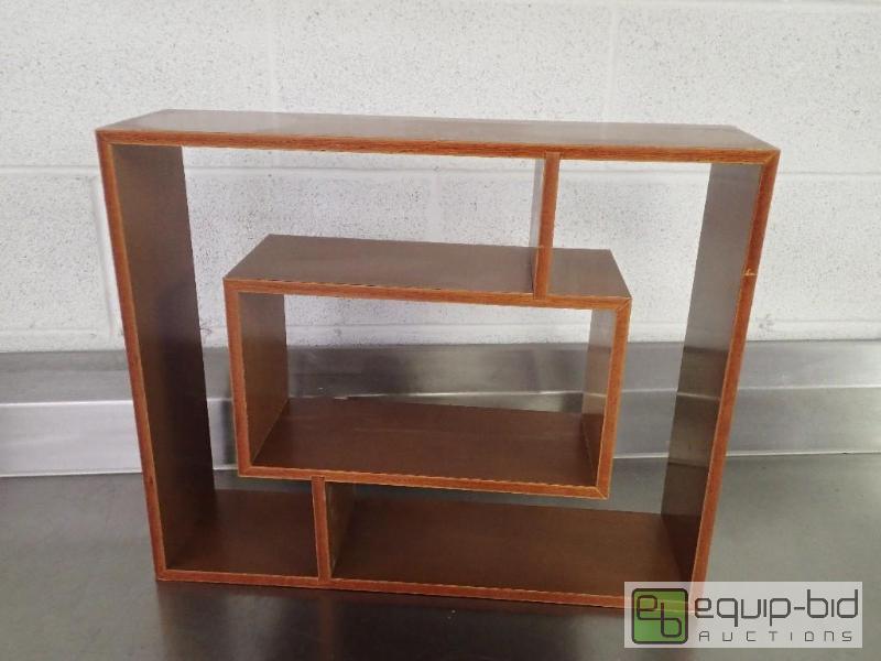 lot 6057 image: Decorative Wooden Shelving
