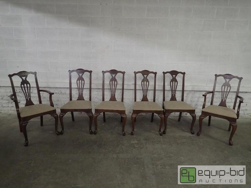 lot 6065 image: Lot of Six Chairs