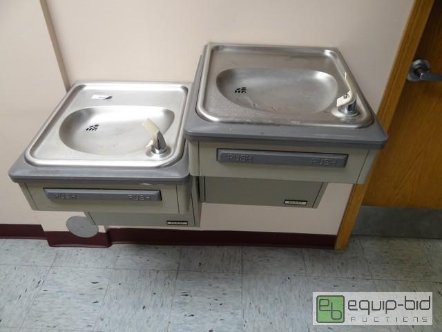 lot 464 image: (2) Elkay Water Fountains
