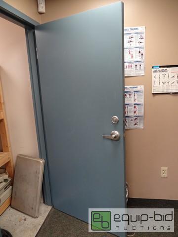 lot 469 image: (1) 36x80 Metal Door With Frame