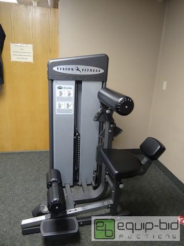 lot 476 image: Vision Fitness Ab And Low Back Machine