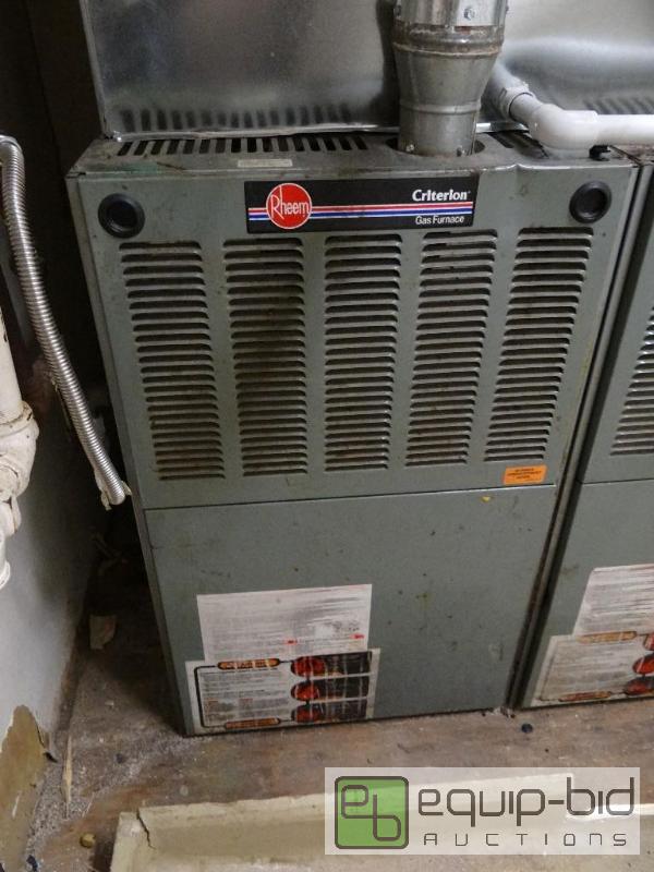 lot 571 image: Rheem Citerlon Gas Furnace Unit