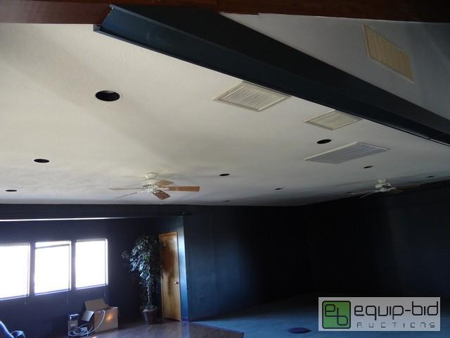 lot 632 image: (12) Recessed Ceiling Lights And (2) Ceiling Fans