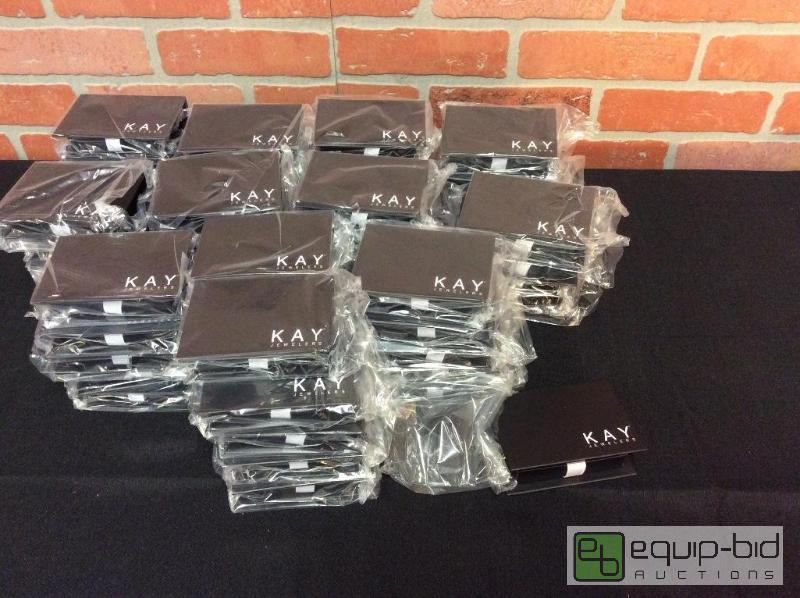 lot 1 image: Kay Jewelers 4&quot Boxes  Quantity 60 Boxe...