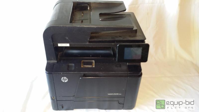 lot 1005 image: Used HP LaserJet Pro 400 MFP Missing glass. D...