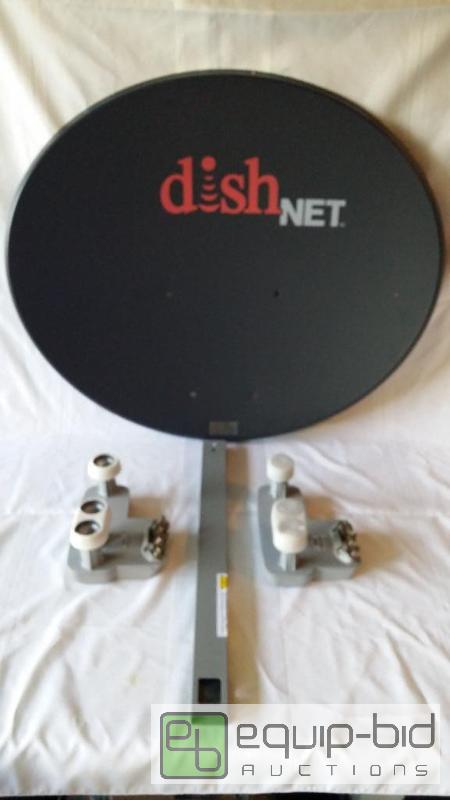 lot 1007 image: New Dish Net Satellite Comes with two DP Plus...