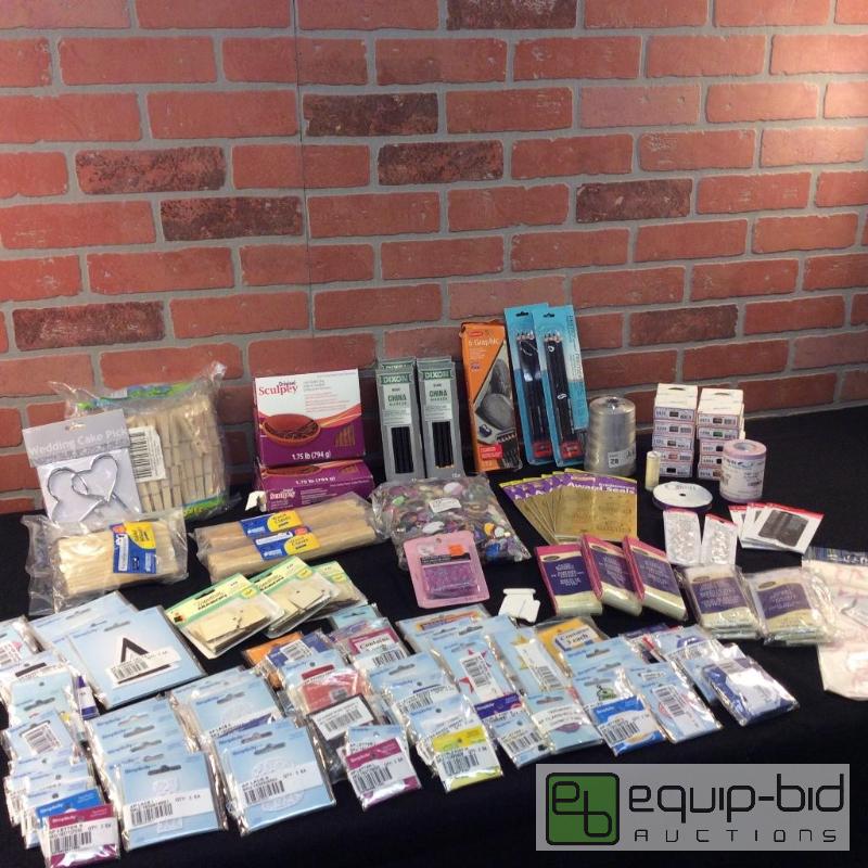 lot 104 image: Miscellaneous Crafting &amp Sewing Items  Th...