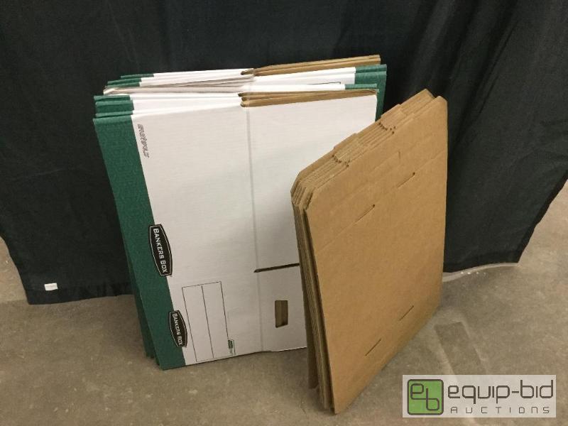 lot 109 image: Standard Size&nbspBanker Boxes  Quantity 12...
