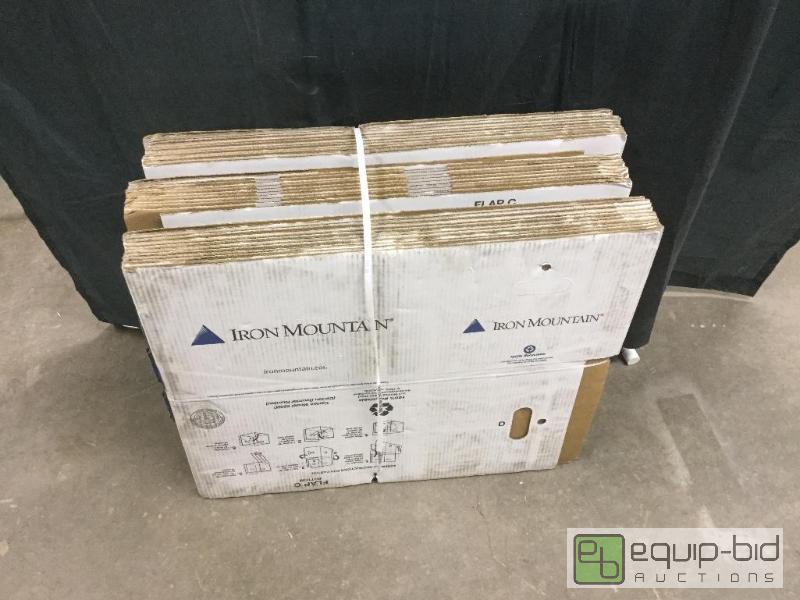 lot 110 image: Iron Mountain Bankers Boxes  Quantity 30 Box...