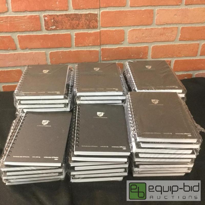 lot 16 image: Lot of Wire Bound Notebooks