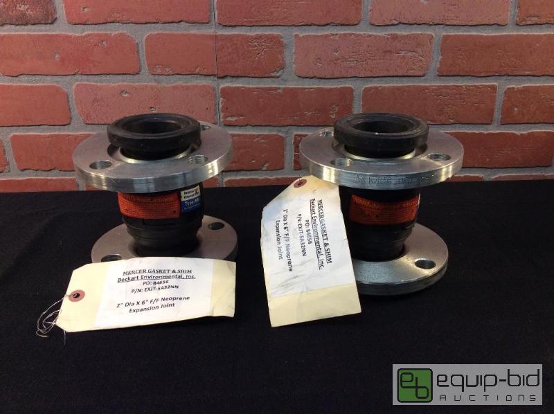 lot 162 image: Neoprene Expansion Joint  Quantity 2 Model#...