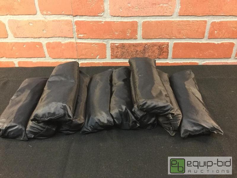 lot 169 image: Nylon Weighted Bags  Quantity 10 Color Blac...