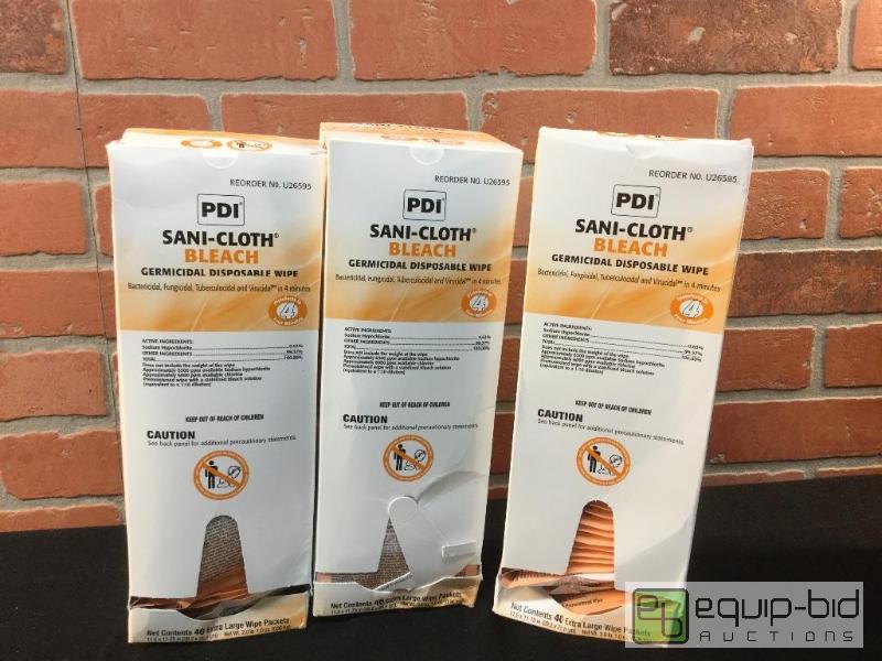 lot 177 image: PDI Sani-Cloth Bleach Germicidal Disposable W...