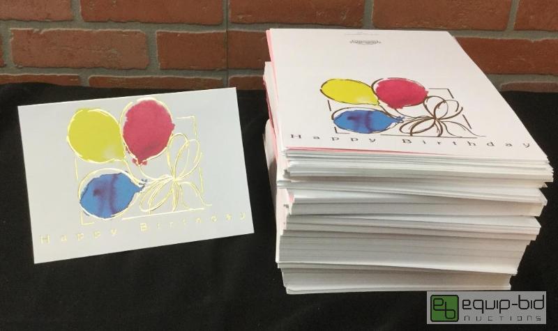 lot 18 image: Lot of Birthday Cards
