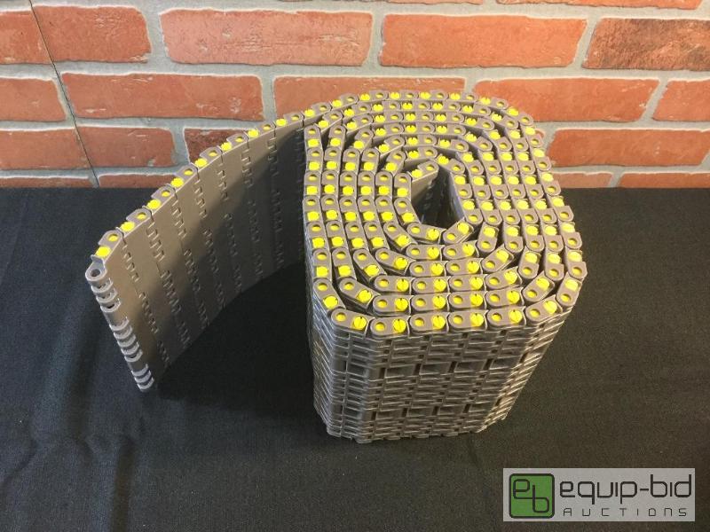 lot 184 image: Rexnord Chain Conveying Belt-Plastic  Quantit...