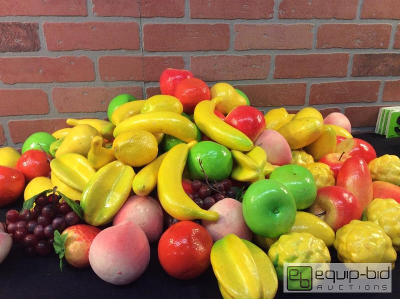 lot 193 image: Realistic Synthetic Foam Play Pretend Fruits ...