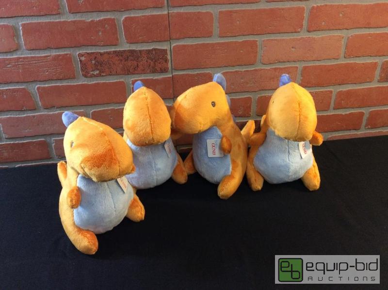 lot 194 image: Gund Baby Plush Dinosaurs  Quantity 4 Model#...
