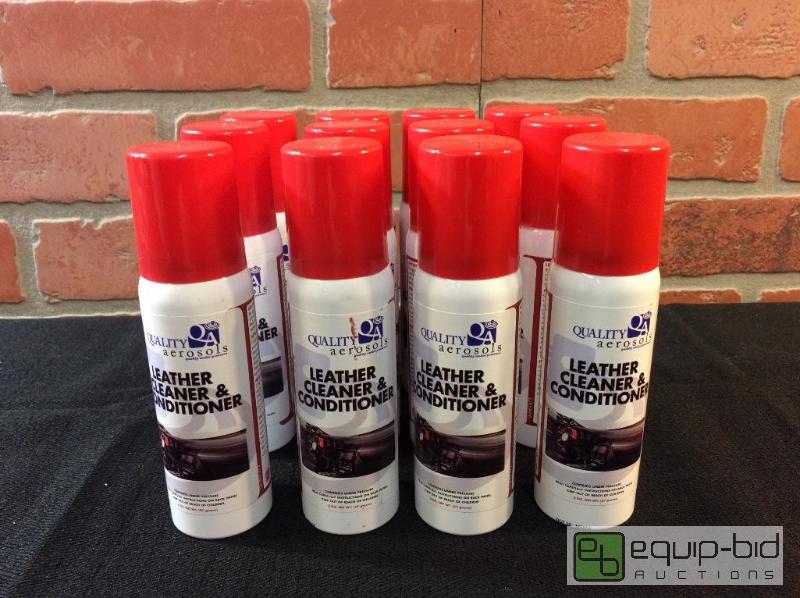 lot 199 image: Quity Aerosols Leather Cleaner and Conditione...