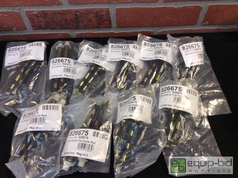 lot 205 image: Bi-Fold Door Top Guide Rod  Quantity 10 Pack...