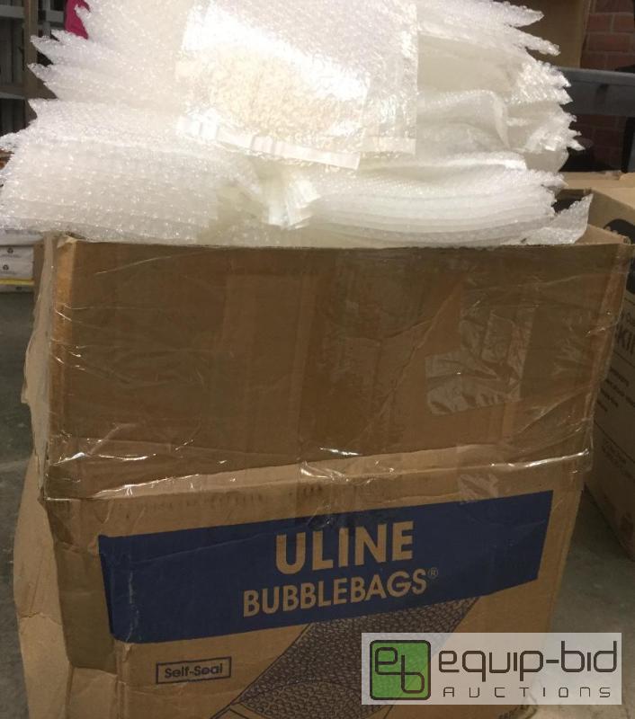 lot 21 image: Huge Lot of U-Line Self-Seal Bubble Bags