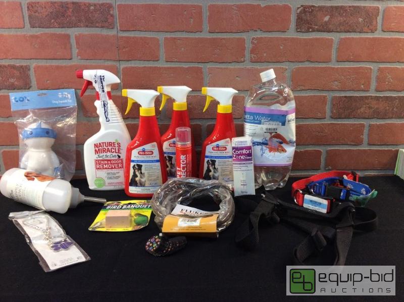 lot 217 image: Pet Assortment  This lot includes a variety o...