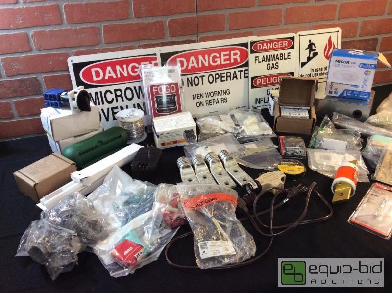 lot 222 image: Electrical Assortment Lot  This lot contains ...