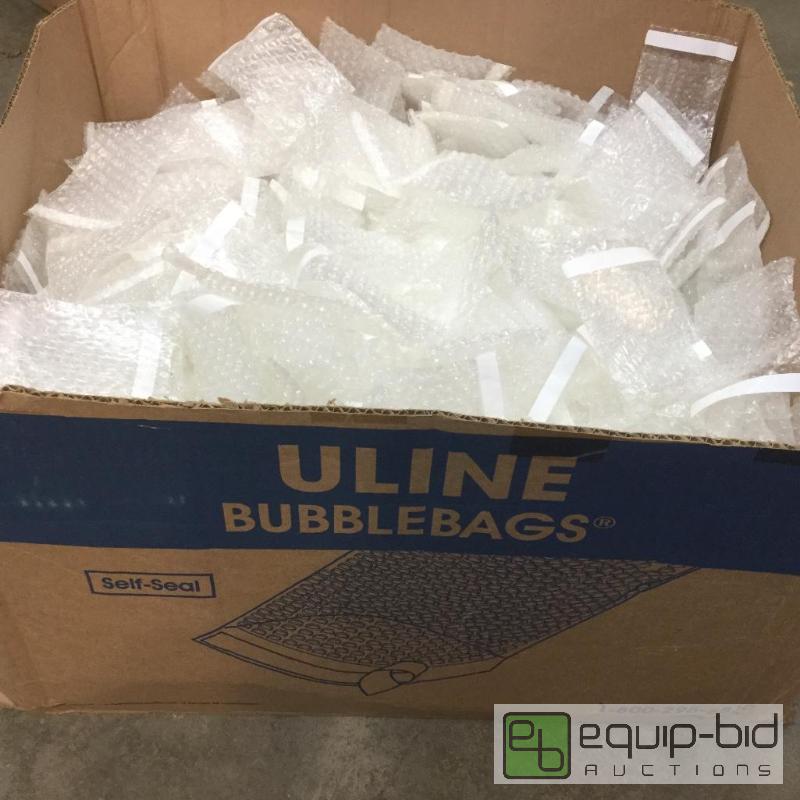 lot 23 image: Bulk Lot of Smal U-Line Self-Seal Bubble Bags