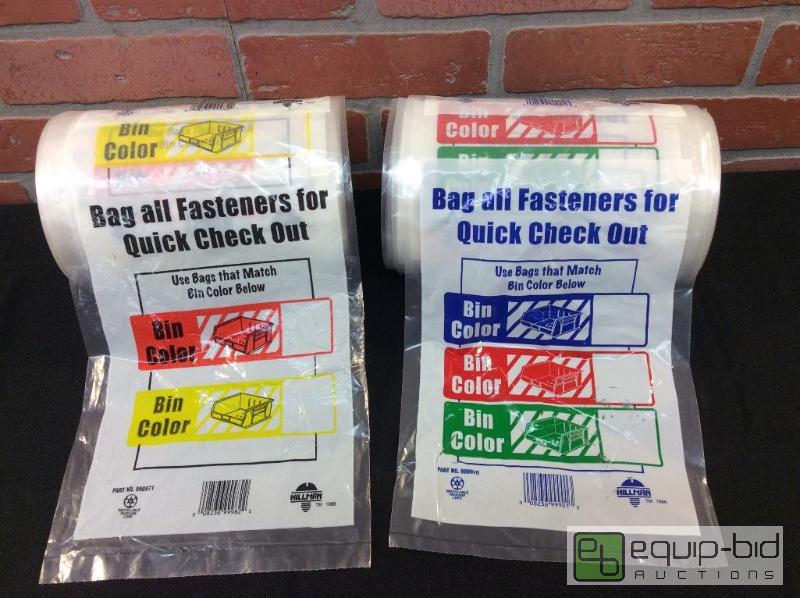 lot 27 image: Hillman Fastener Checkout Bags  Quantity 2 R...
