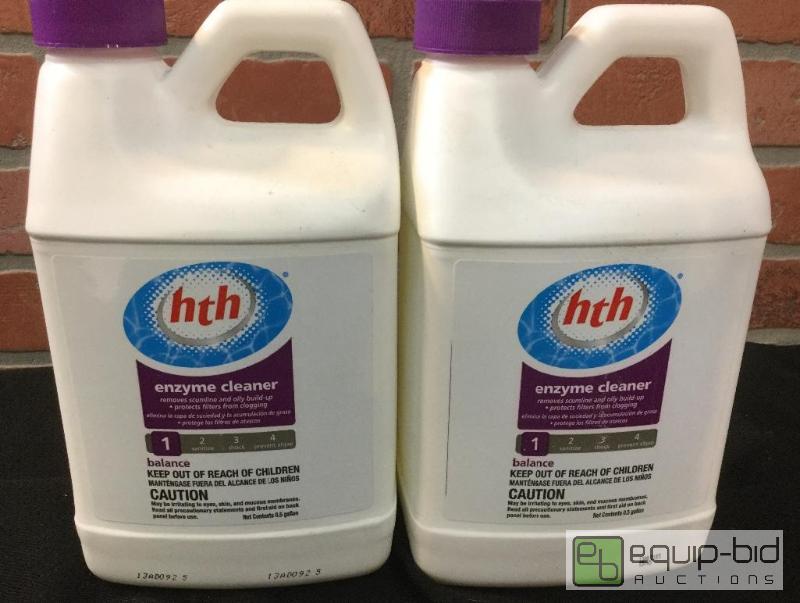 lot 29 image: Lot of 2 Bottles of HTH Enzyme Cleaner