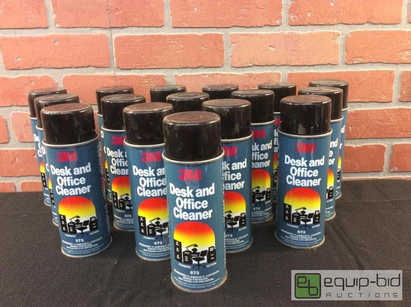 lot 6 image: 3M Desk And Office Cleaner  Quantity 16 Cans...