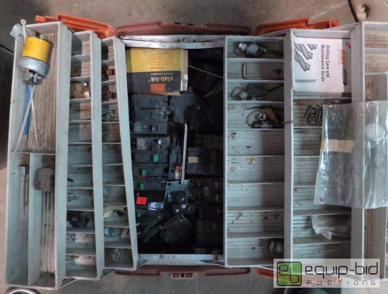 lot 123 image: Tool Chest of Electrical Parts
