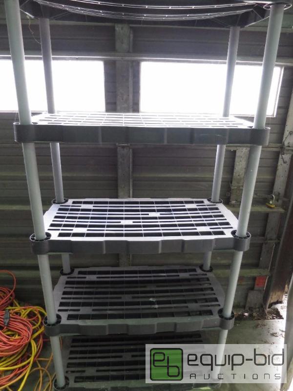 lot 170 image: Plastic Storage Shelf