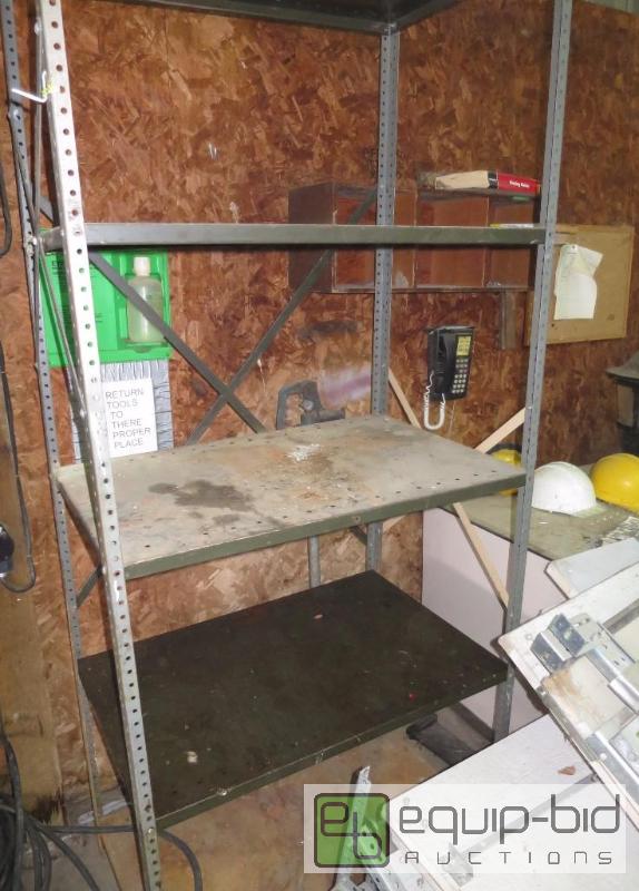 lot 178 image: Metal Storage Rack