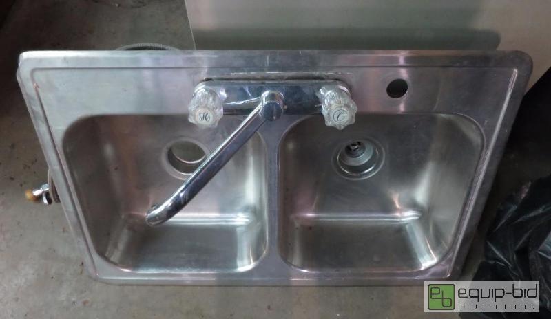 lot 186 image: Stainless Steel Sink