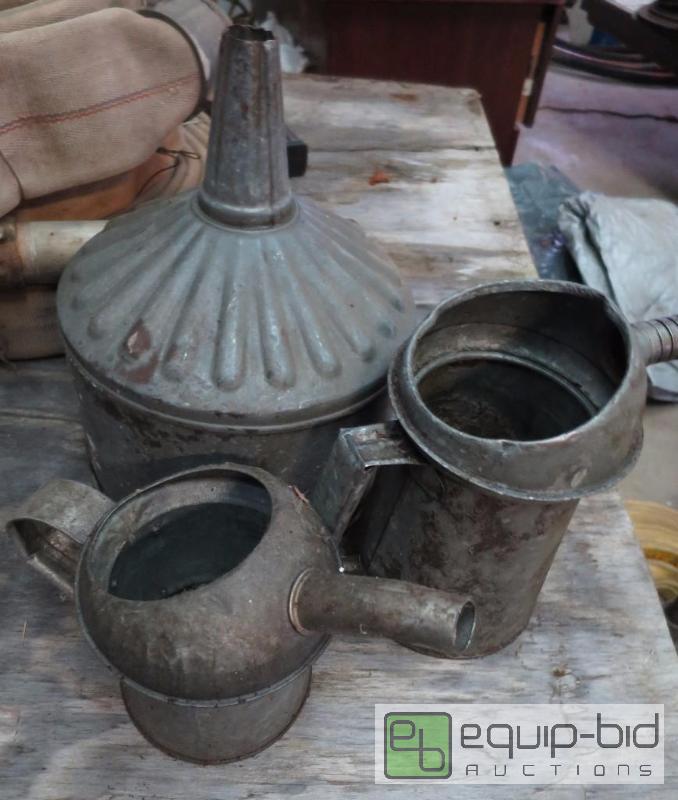 lot 193 image: Vintage Oil Cans