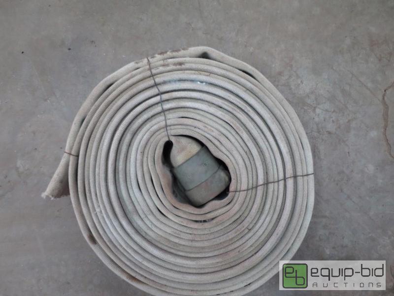 lot 200 image: Nylon NST Fire Hose with Couplers 50 to 75