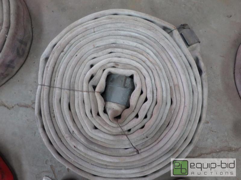 lot 202 image: Nylon NST Fire Hose with Couplers 50 to 75