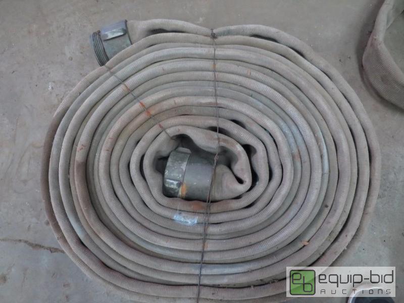 lot 203 image: Nylon NST Fire Hose with Couplers 50 to 75