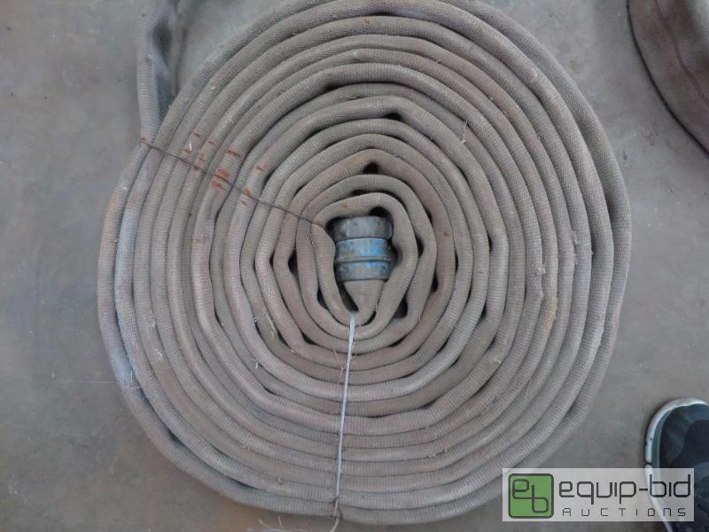 lot 204 image: Nylon NST Fire Hose with Couplers 50 to 75