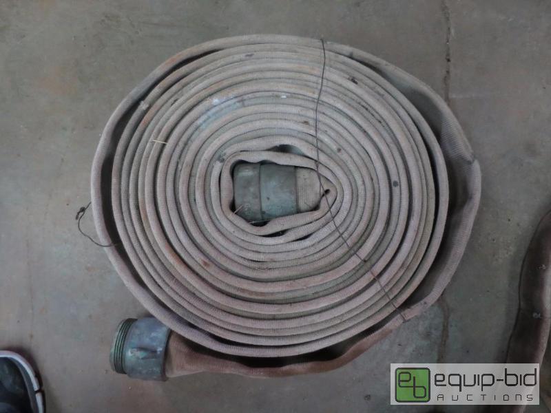 lot 205 image: Nylon NST Fire Hose with Couplers 50 to 75