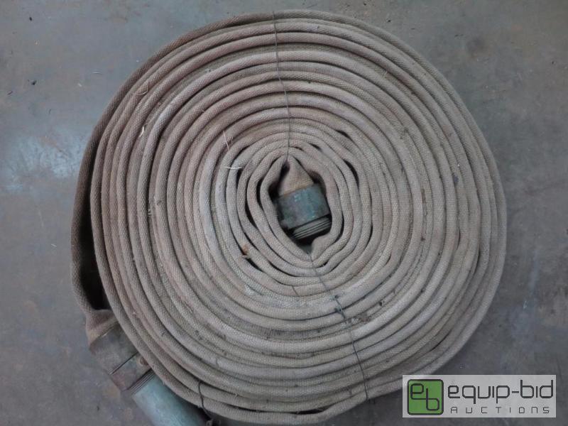 lot 206 image: Nylon NST Fire Hose with Couplers 50 to 75