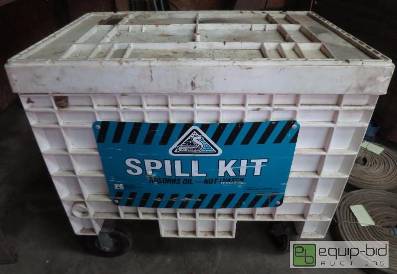 lot 33 image: Spill Kit on Rollers Full of Tyvex Suits