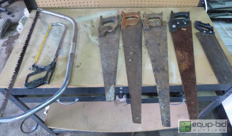 lot 67 image: Lot of Saws